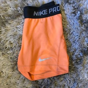 Nike pro combat spandex shorts
